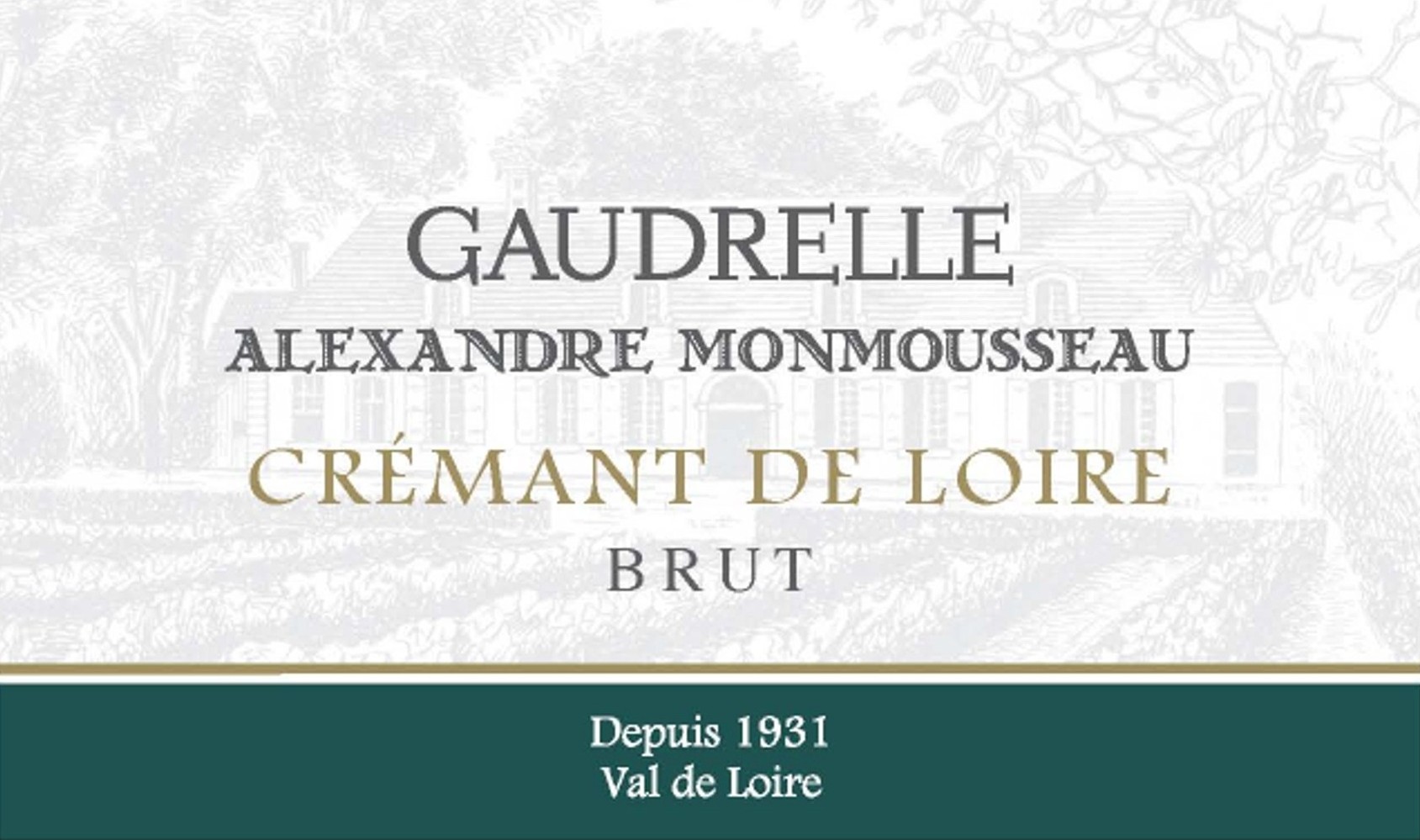 Gaudrelle Crémant de Loire Sparkling Brut NV