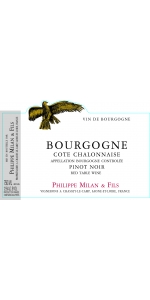 Philippe Milan Bourgogne Rouge Cote Chalonnaise 2022