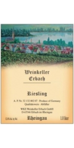 Weinkeller Erbach Riesling 2022 (liter)