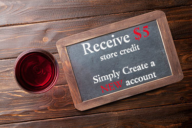 Receive $5 store credit Simply Create a NEW account
